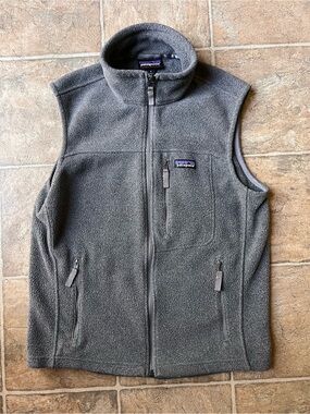Patagonia Synchilla Gray Fleece Vest